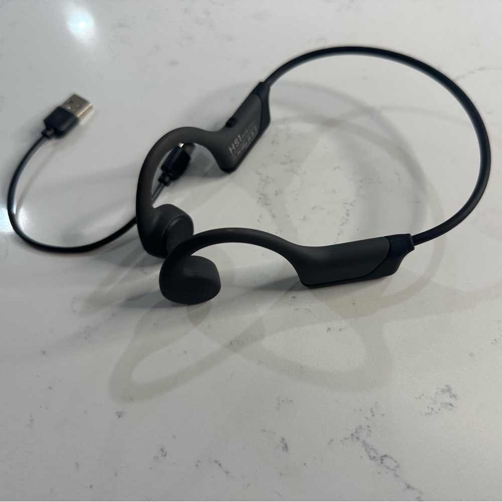 Bone-Conduction Sport Headphones - Black